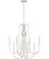 Cabry 8-light Chandelier Polished Nickel
