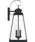 Paxton Large 2-light Outdoor Wall Light Matte Black
