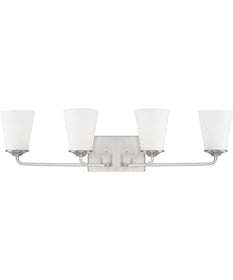 Braylon 4-Light Vanity Brushed Nickel