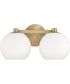 Ansley 2-Light Vanity Aged Brass