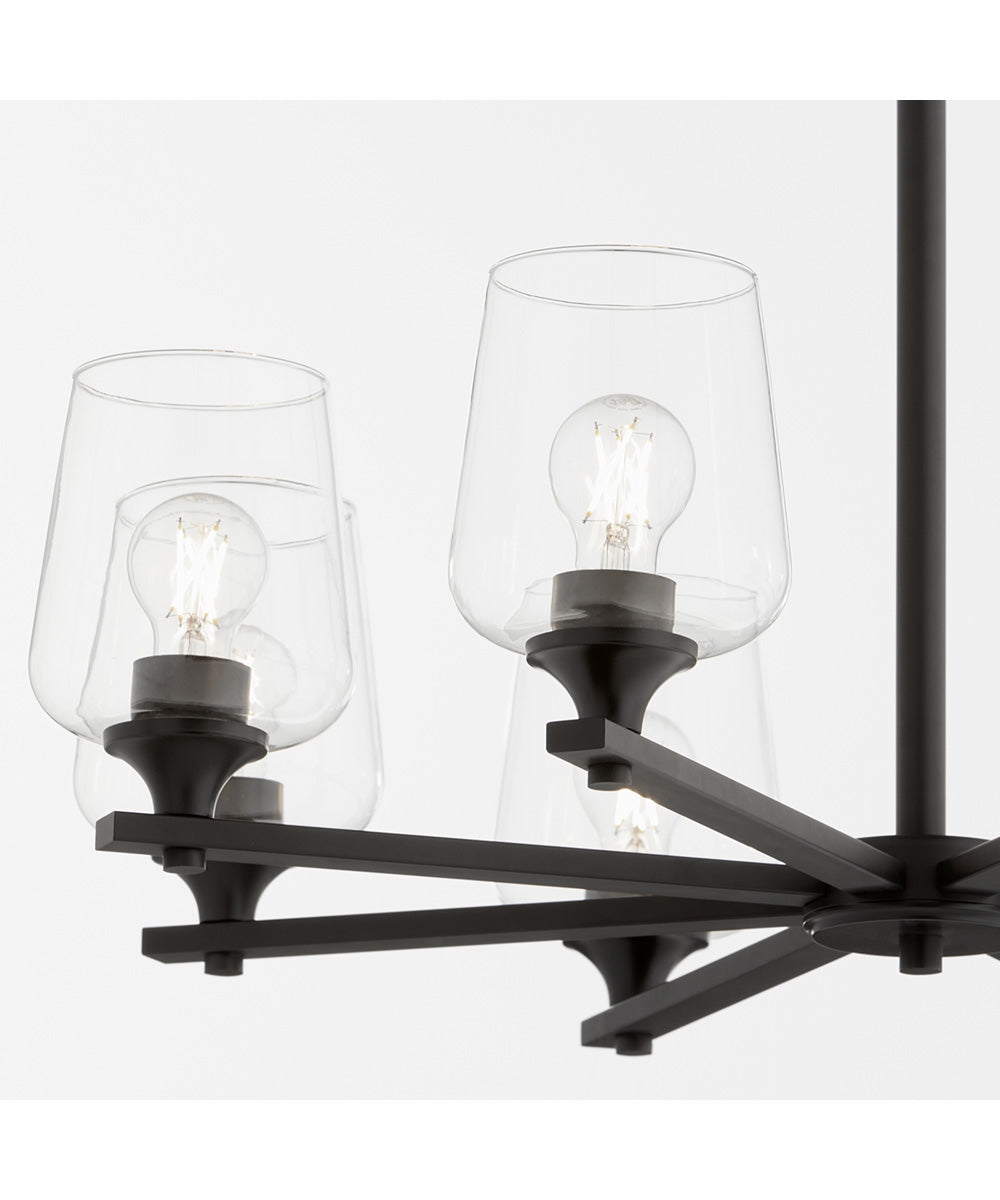 Veno 8-light Chandelier Matte Black