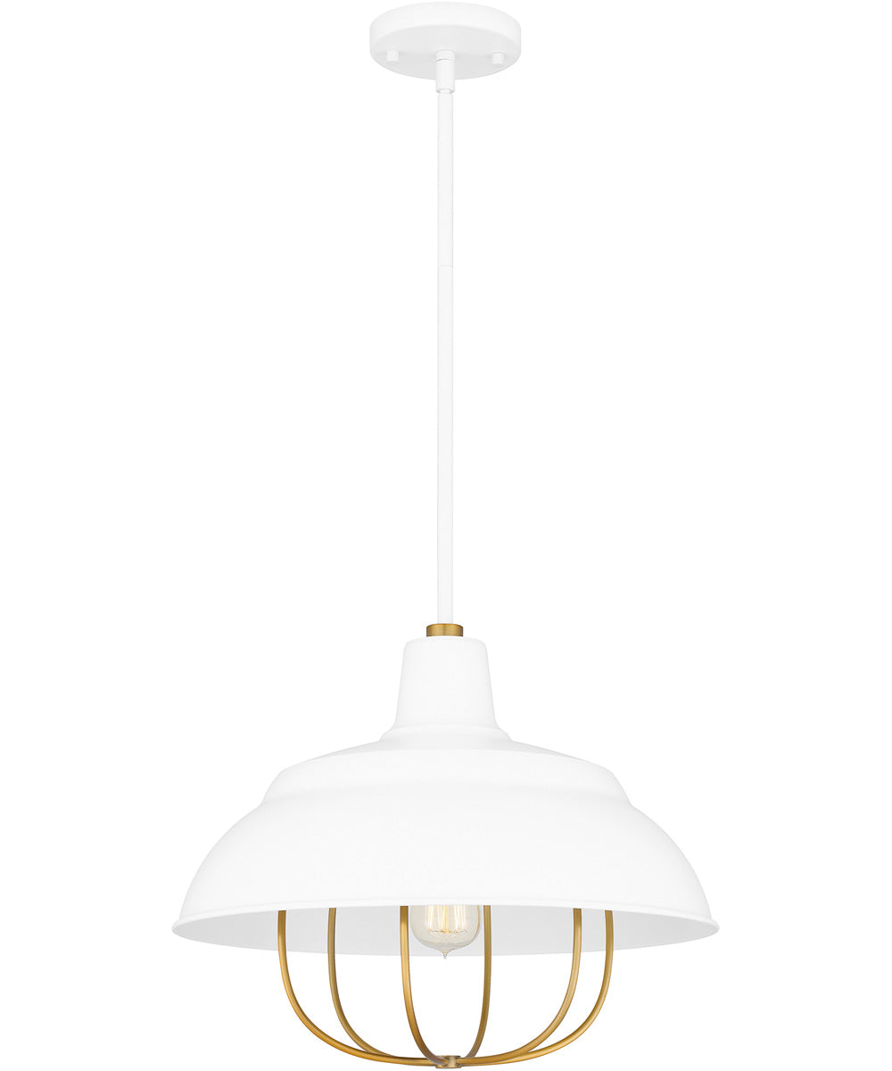 Darmody 1-light Pendant White Lustre