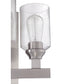 Chicago 2-Light Wall Sconce Brushed Polished Nickel