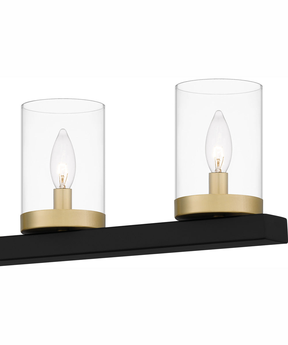 Greeley Medium 5-light Island Light Matte Black