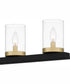 Greeley Medium 5-light Island Light Matte Black