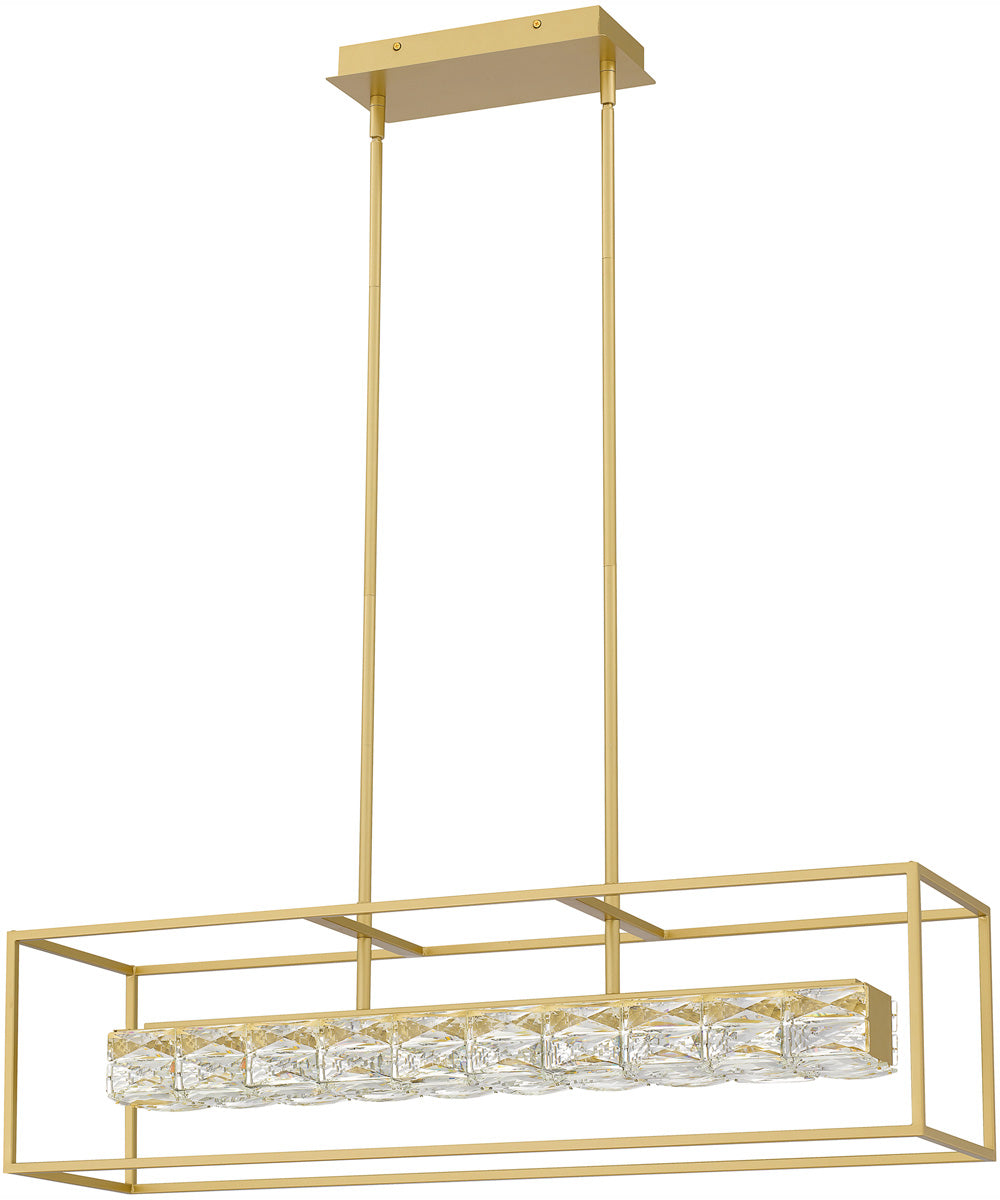 Dazzle Small Island Light Soft Gold