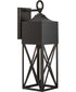 Birkdale 1-Light Modern Farmhouse  Outdoor Wall Lantern Antique Bronze