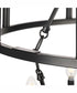 Gilliam 9-Light New Traditional Chandelier Matte Black