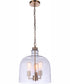 Jackson 3-Light Pendant Satin Brass