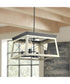 Briarwood 4-Light Coastal Chandelier Light Graphite
