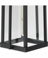 Walcott 1-Light Modern Farmhouse Outdoor Medium Wall Lantern Textured Black