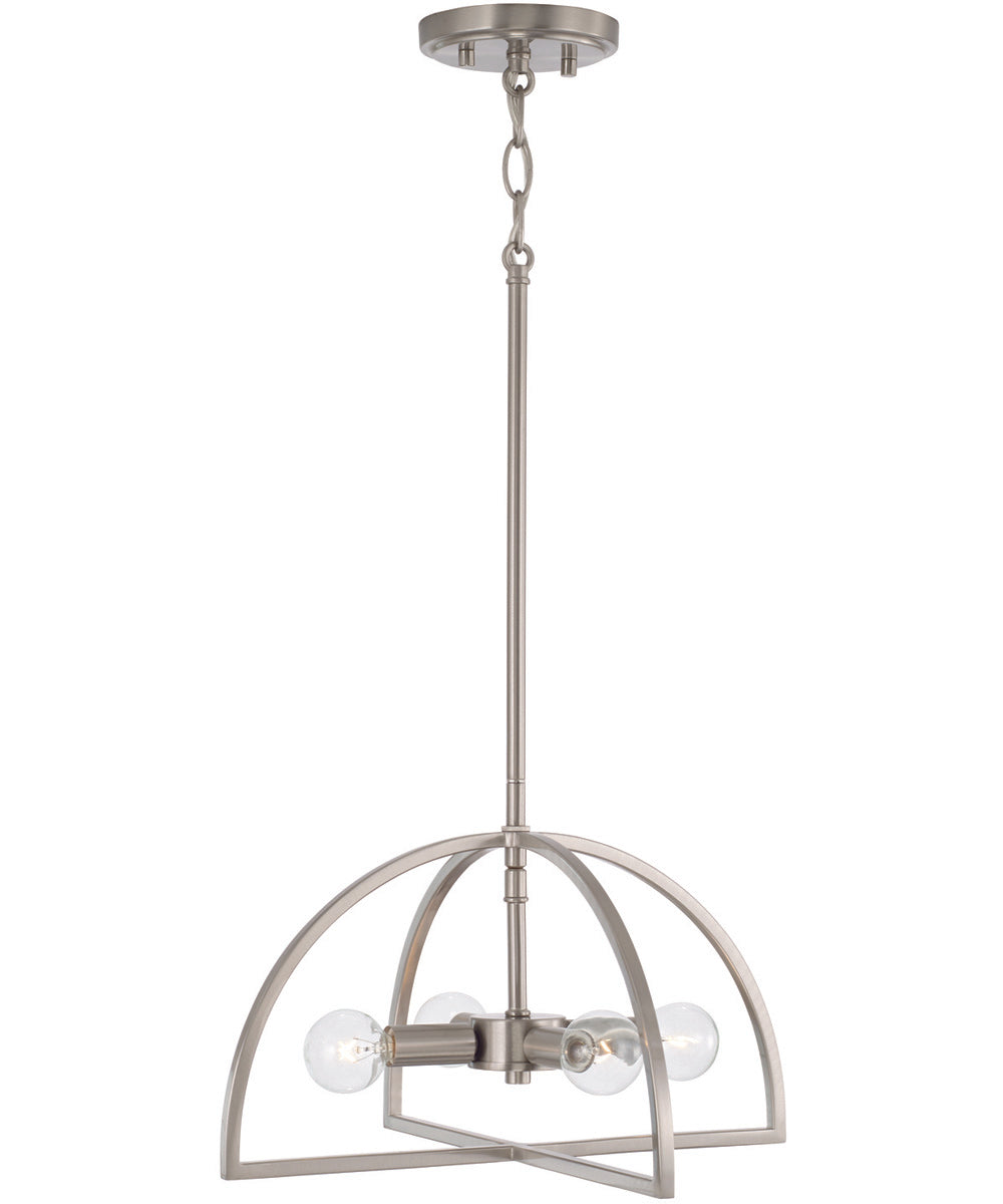 Lawson 4-Light Semi-Flush Brushed Nickel