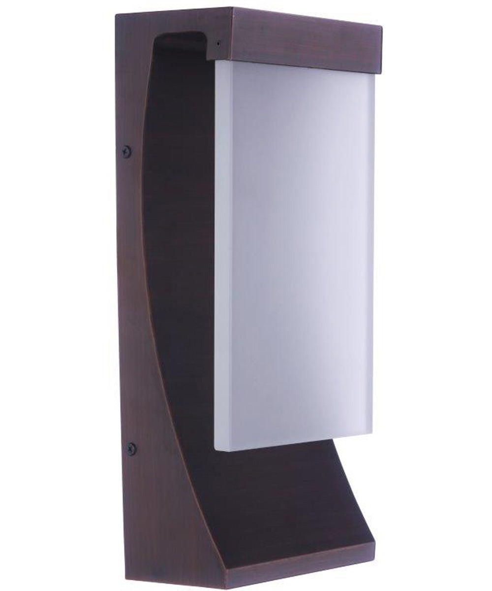 Vault 1-Light Outdoor Lantern Aged Bronze Brushed