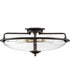 Griffin Extra Large 4-light Flush Mount Palladian Bronze