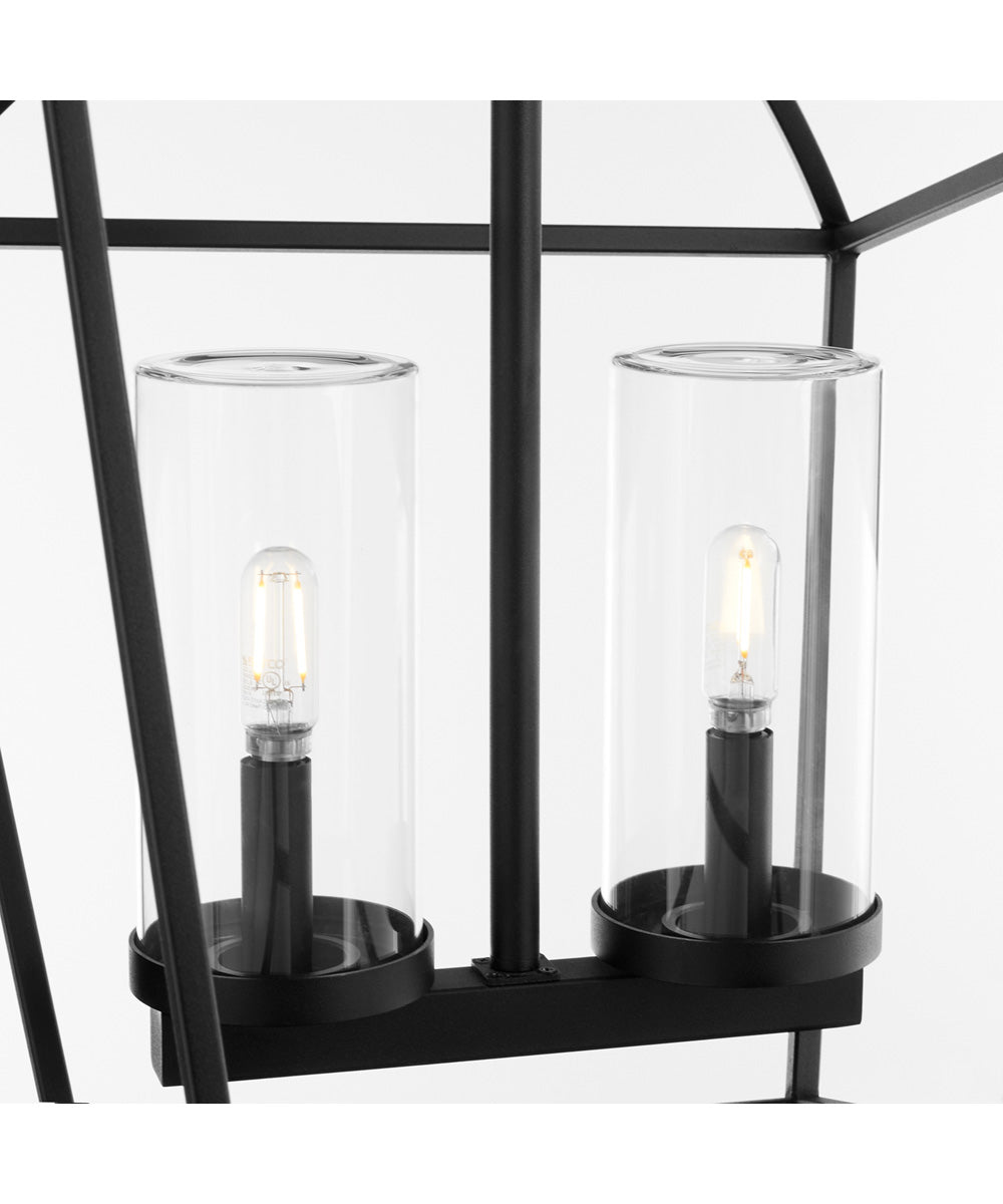 Odeon 2-light Pendant Matte Black