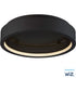 iCorona 24 inch LED Flush Mount WiZ Color Black