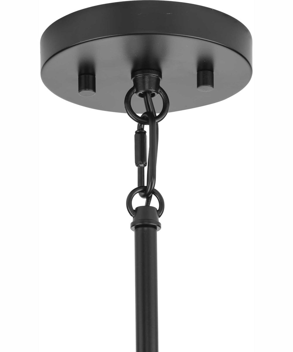 Goodwin 1-Light Modern Farmhouse Pendant Matte Black