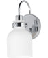 Milk 1-Light Sconce Polished Chrome