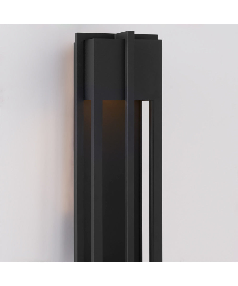 Al Fresco 1-light LED Wall Mount Light Fixture Textured Black