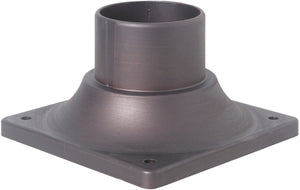 3"H Post Head Adapter Aged Bronze Brushed