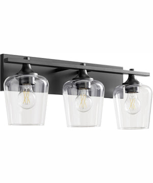 Veno 3-light Bath Vanity Light Matte Black