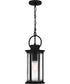 Tilmore Large 1-light Outdoor Pendant Light Matte Black