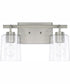 Greyson 2-Light Vanity Brushed Nickel