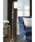 Baronvale Metal Floor Lamp (1/CN) Brass