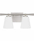 Brindley Medium 2-light Bath Light Brushed Nickel