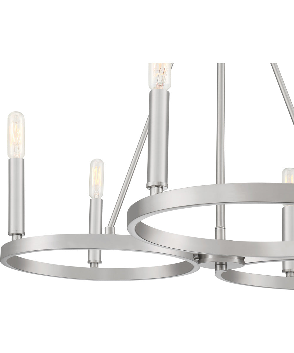 Revival 6-light Chandelier Brushed Nickel