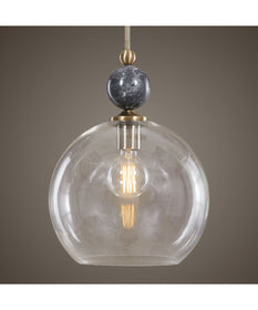 Mendota 1 Light Glass Pendant