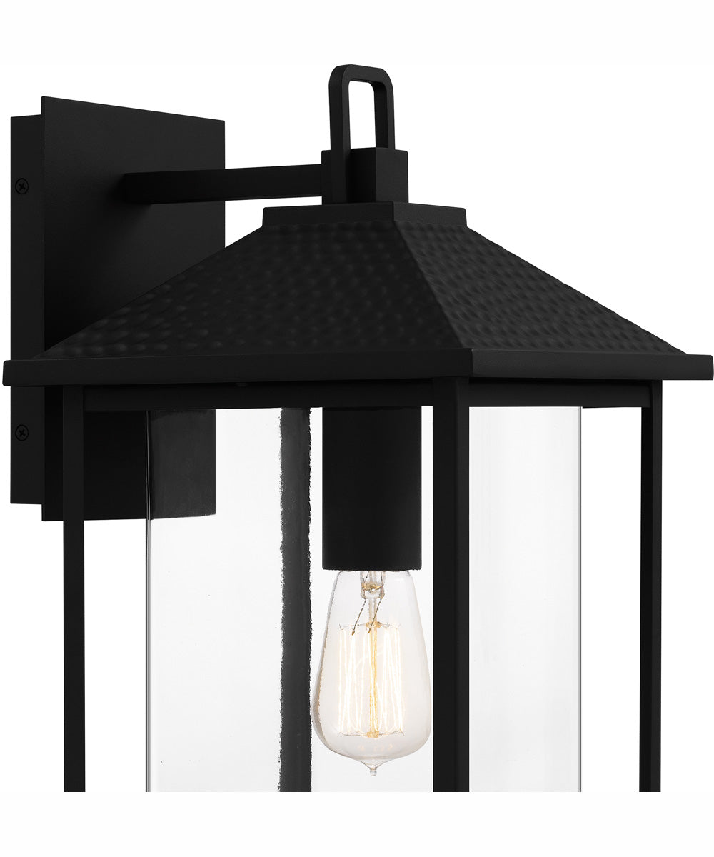 Fletcher Large 1-light Outdoor Wall Light  Coastal Armour Aluminum Earth Black