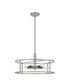 New Harbor 5-light Pendant Brushed Nickel