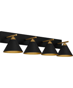 Mastro Extra Large 4-light Bath Light Matte Black