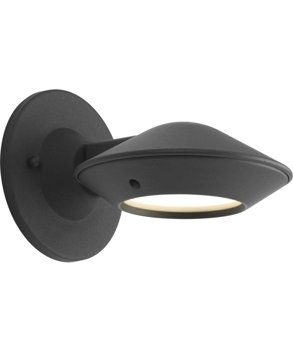 Strata LED Wall Lantern Black