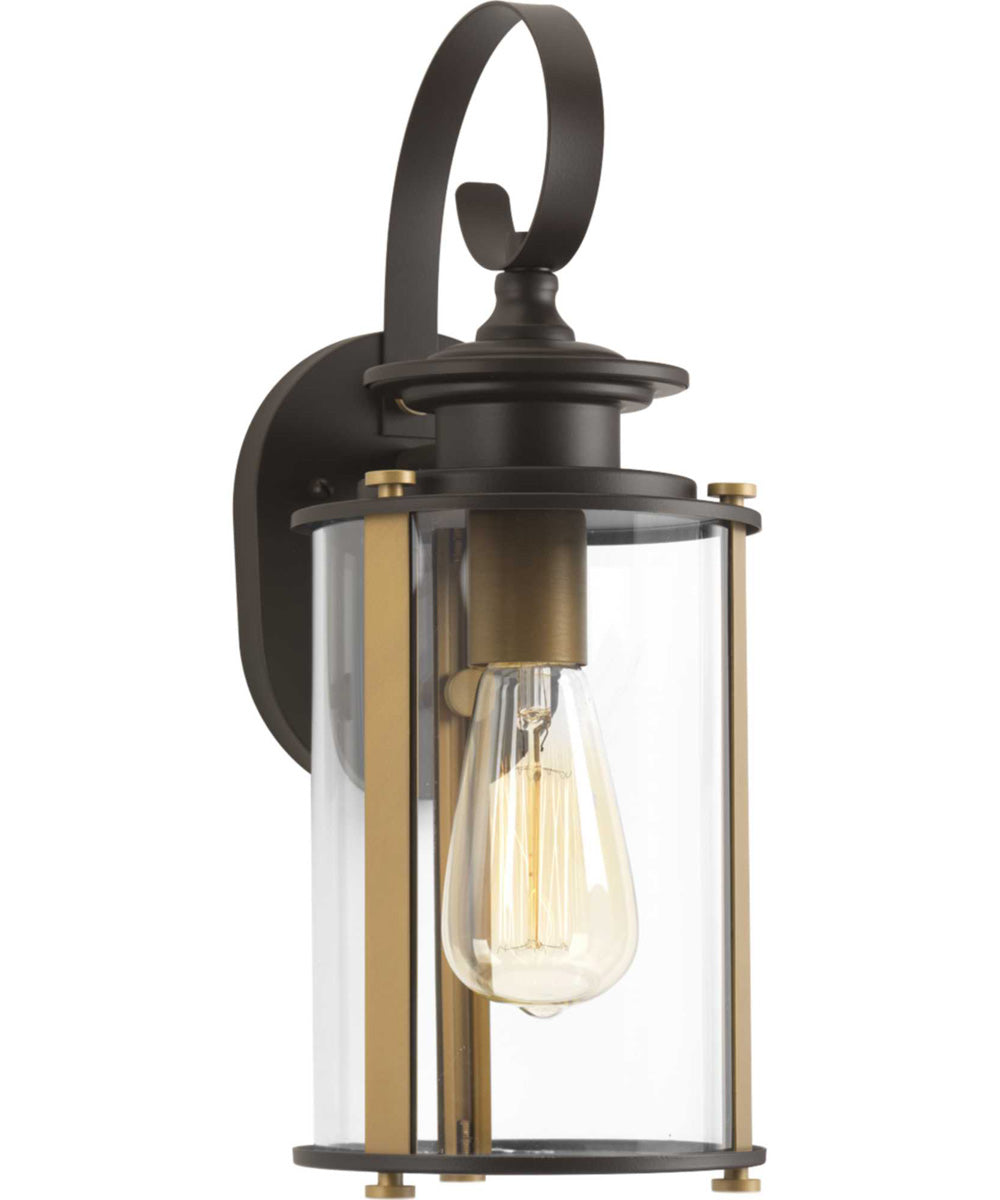 Squire 1-Light Small Wall Lantern Antique Bronze