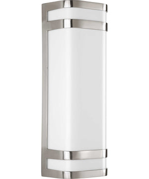Valera LED 2-Light LED Wall Lantern Brushed Nickel