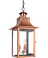 Chalmers Large 3-light Outdoor Pendant Light Aged Copper