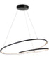 32"W Cycle LED Pendant Black