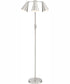 Tequisa 3-Light 3-Light Floor Lamp Brushed Nickel