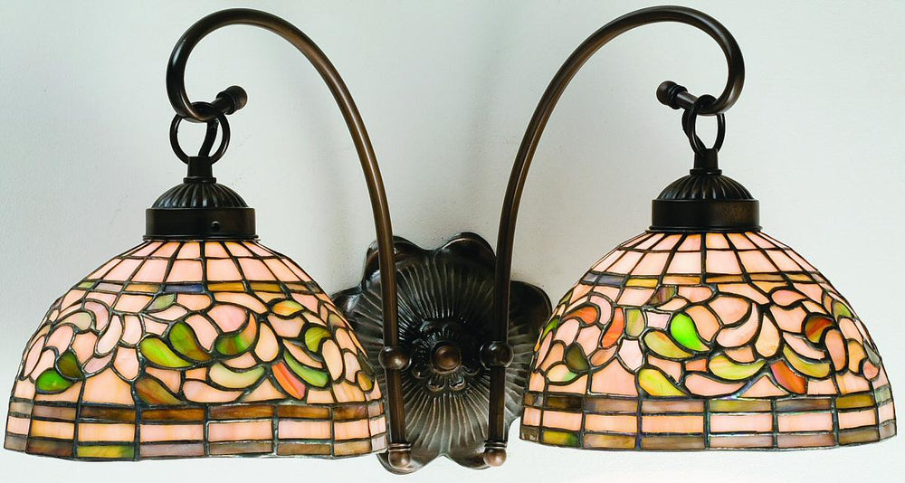 18"W Turning Leaf 2-Light Vanity