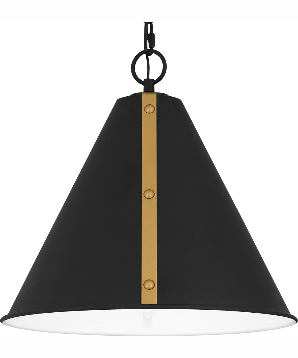 Quoizel Piccolo Pendant 1-light Mini Pendant Matte Black
