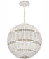 Quoizel Pendant Large 1-light Pendant Antique White