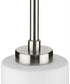 Cofield 1-Light Transitional Pendant Brushed Nickel