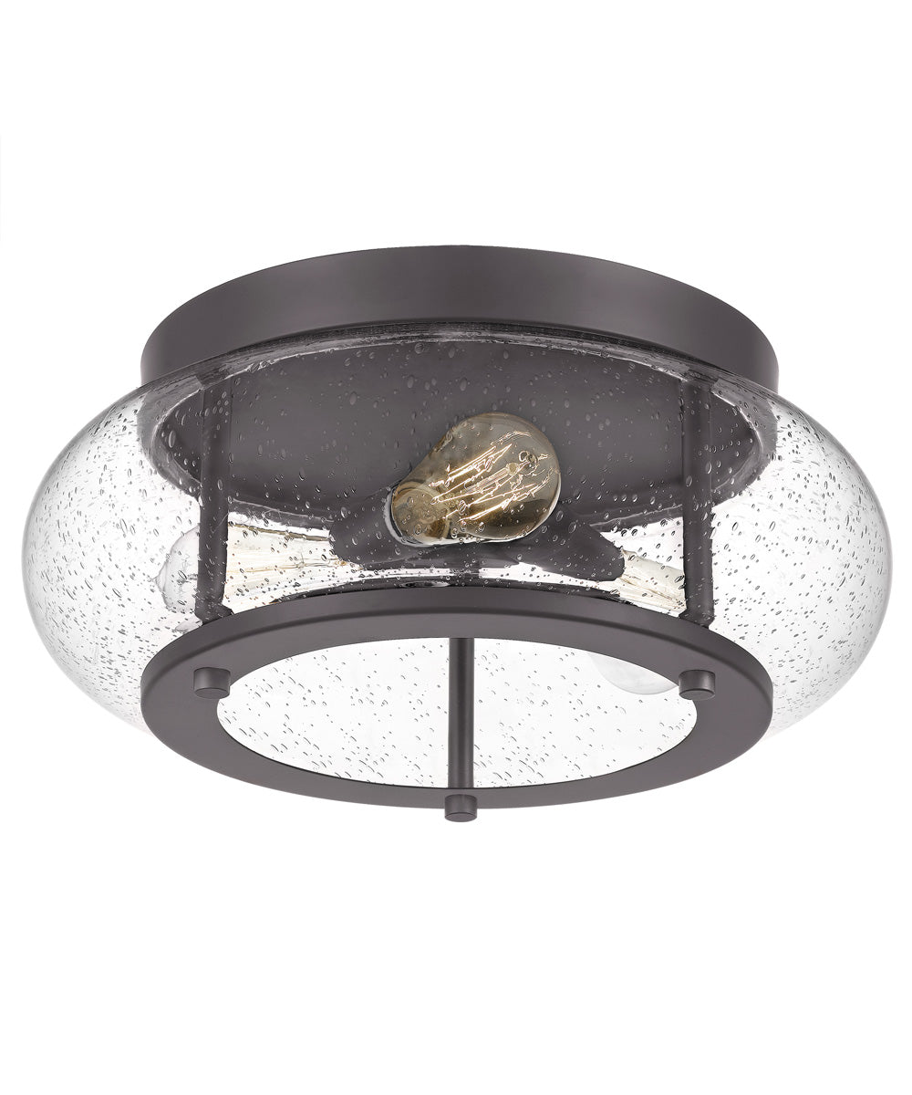 Trilogy 3-light Flush Mount Old Bronze