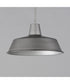 Pier M X-Large Pendant Weathered Zinc
