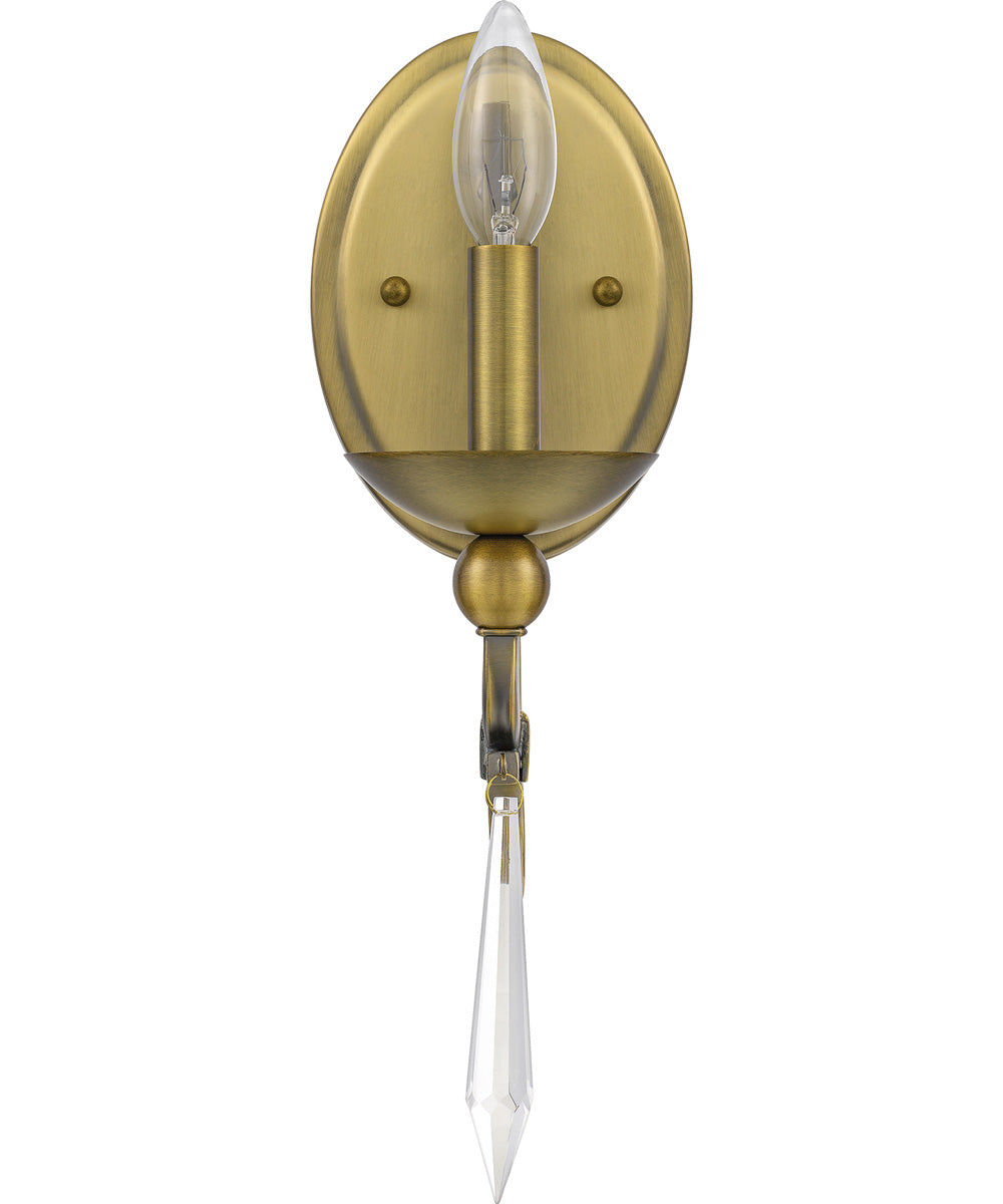 Joules Small 1-light Wall Sconce Aged Brass