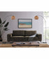 Morley 2-Light 2 Pack-Arch Lamp Brushed Nickel/Rattan Shade