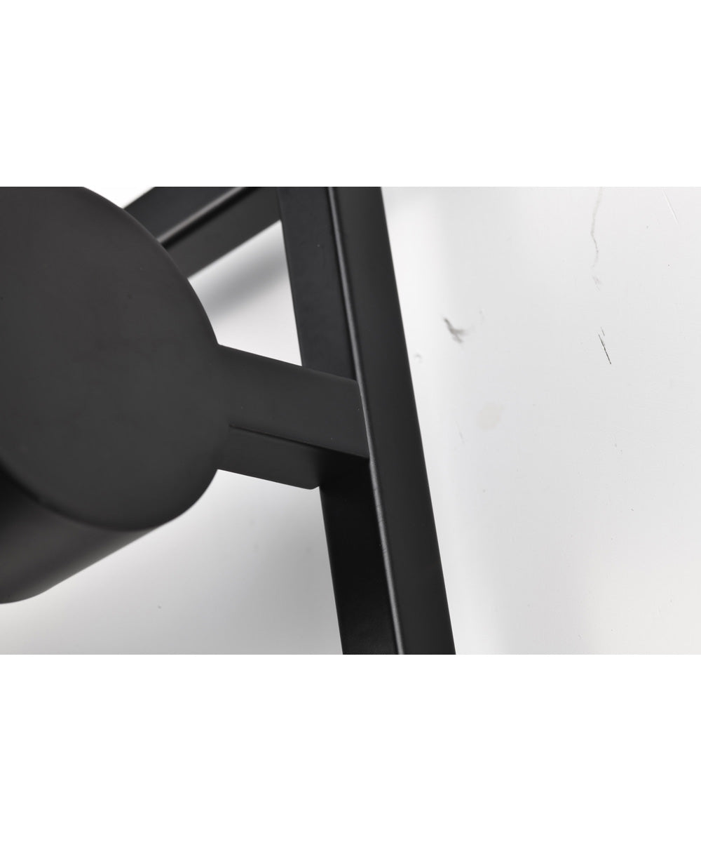 Canal  Vanity & Wall Matte Black