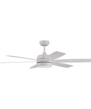 52" Trevor 1-Light Ceiling Fan White